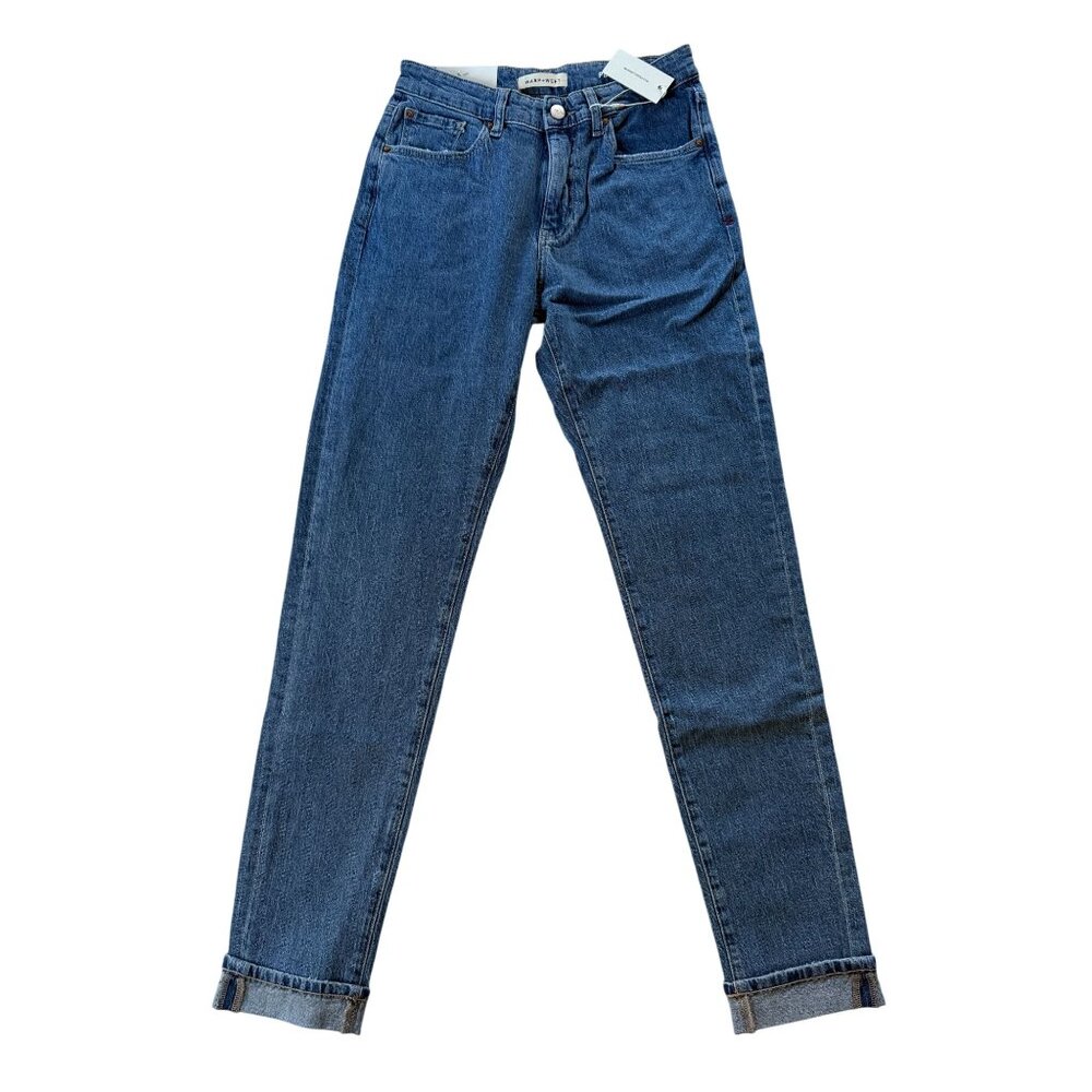 Warp+Weft PBC Tapered Jeans 28x32 Blue Denim